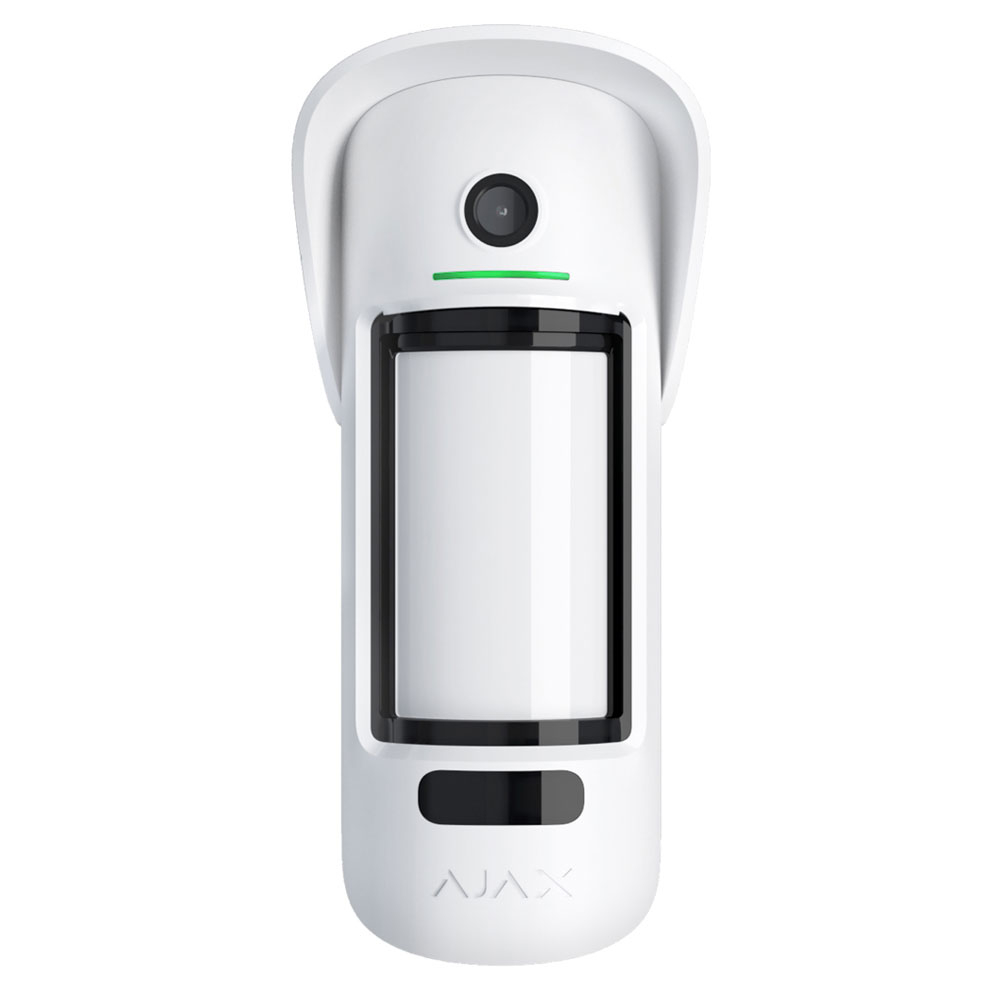 Detector de miscare exterior wireless PIR cu camera Ajax MotionCam Outdoor WH, 15 m, 90 grade, 640x352p, iluminator IR, pet immunity, antimasking, 868 MHz, RF 1700 m Detector de miscare exterior wireless PIR cu camera Ajax MotionCam Outdoor WH, 15 m, 90 grade, 640x352p, iluminator IR, pet immunity, antimasking, 868 MHz, RF 1700 m