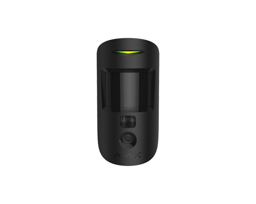 Detector de miscare PIR, imunitate animale, wireless, negru, camera incorporata, AJAX MOTIONCAMERA BLACK Detector de miscare PIR, imunitate animale, wireless, negru, camera incorporata, AJAX MOTIONCAMERA BLACK