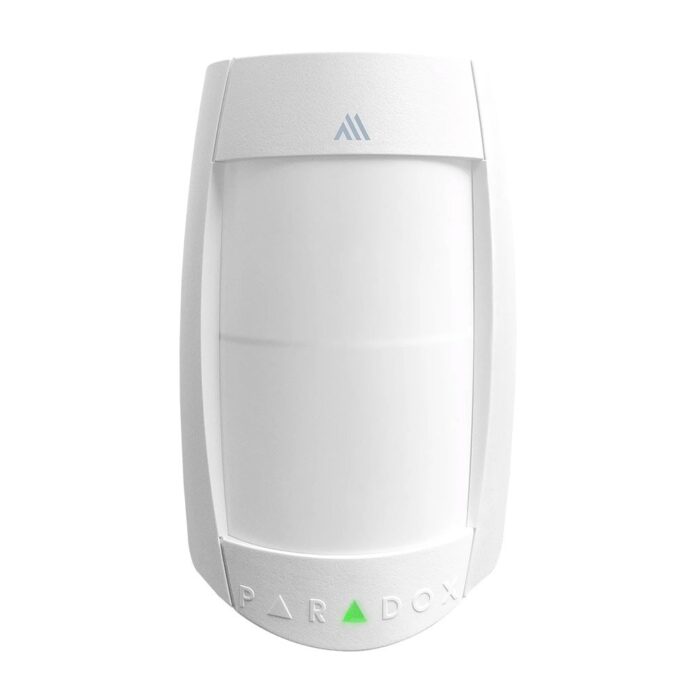 Detector de miscare wireless dual PIR Paradox PMD75M, 11 m, 90 grade, pet immunity, senzor de temperatura, 868 MHz Detector de miscare wireless dual PIR Paradox PMD75M, 11 m, 90 grade, pet immunity, senzor de temperatura, 868 MHz