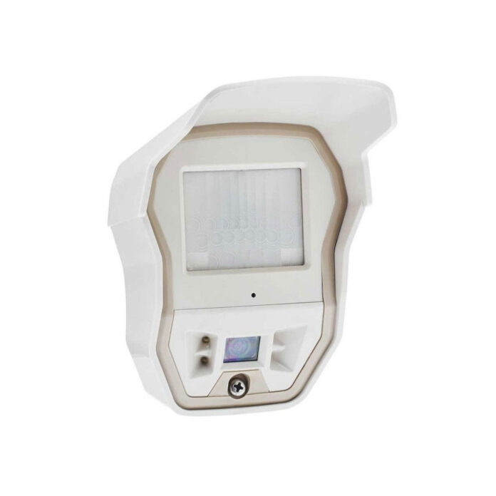 Detector de miscare wireless exterior dual PIR tip perdea cu camera HoneyWell Resideo Videofied OSMVC200, 14 m, IR 12 m, 868 MHz Detector de miscare wireless exterior dual PIR tip perdea cu camera HoneyWell Resideo Videofied OSMVC200, 14 m, IR 12 m, 868 MHz