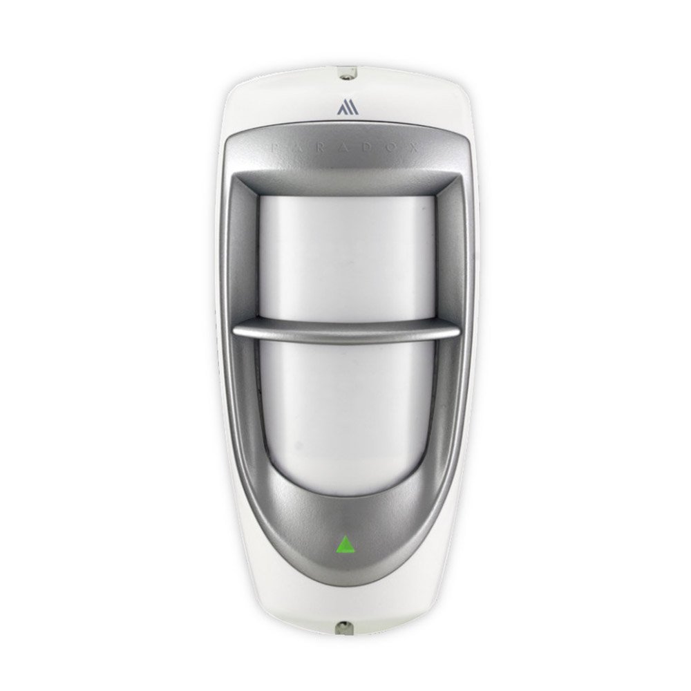 Detector de miscare wireless exterior PIR Paradox PMD85M+SUPORT, 11 m, 90 grade, pet immunity, senzor de temperatura, 868 MHz, suport inclus Detector de miscare wireless exterior PIR Paradox PMD85M+SUPORT, 11 m, 90 grade, pet immunity, senzor de temperatura, 868 MHz, suport inclus