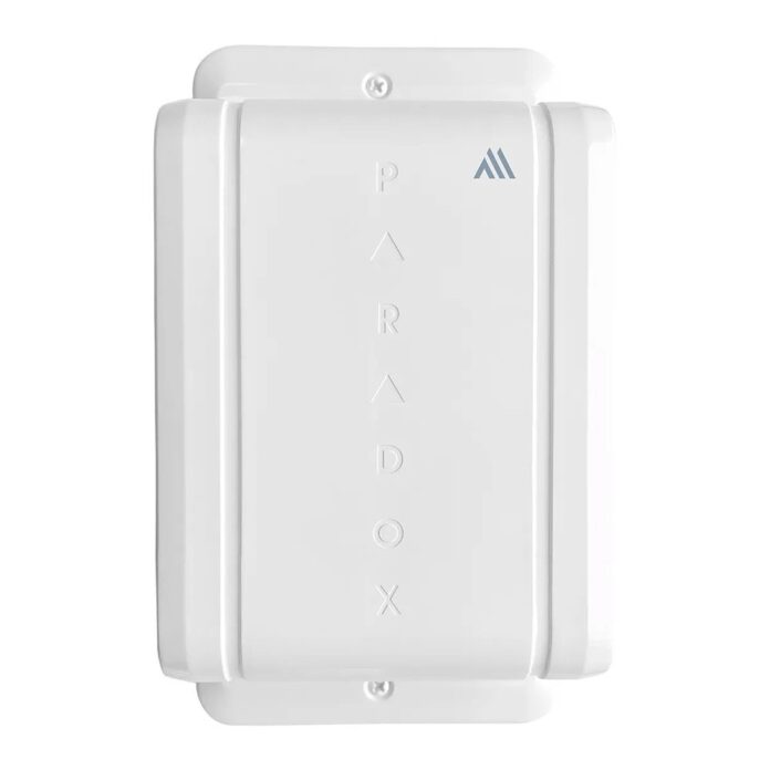 Detector de miscare wireless exterior tip perdea dublu PIR Paradox PMD780M, 3-12 m, pet immunity, senzor de temperatura, 868 MHz Detector de miscare wireless exterior tip perdea dublu PIR Paradox PMD780M, 3-12 m, pet immunity, senzor de temperatura, 868 MHz