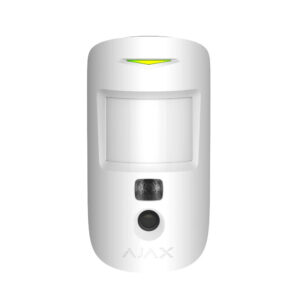 Detector de miscare wireless PIR cu camera Ajax MotionCam WH, 12 m, 88 grade, 640x480p, iluminator IR, pet immunity, 868 MHz, RF 1700 m Detector de miscare wireless PIR cu camera Ajax MotionCam WH, 12 m, 88 grade, 640x480p, iluminator IR, pet immunity, 868 MHz, RF 1700 m