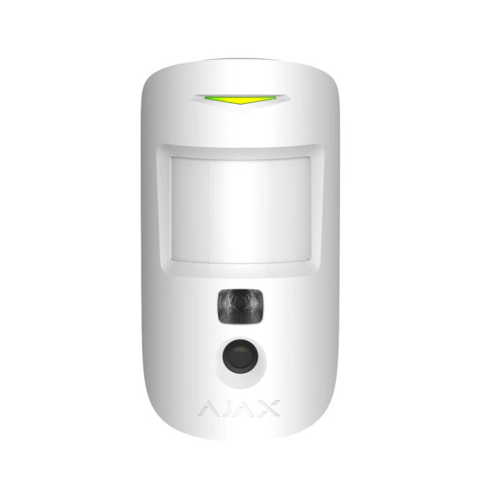 Detector de miscare wireless PIR cu camera Ajax MotionCam WH, 12 m, 88 grade, 640x480p, iluminator IR, pet immunity, 868 MHz, RF 1700 m Detector de miscare wireless PIR cu camera Ajax MotionCam WH, 12 m, 88 grade, 640x480p, iluminator IR, pet immunity, 868 MHz, RF 1700 m