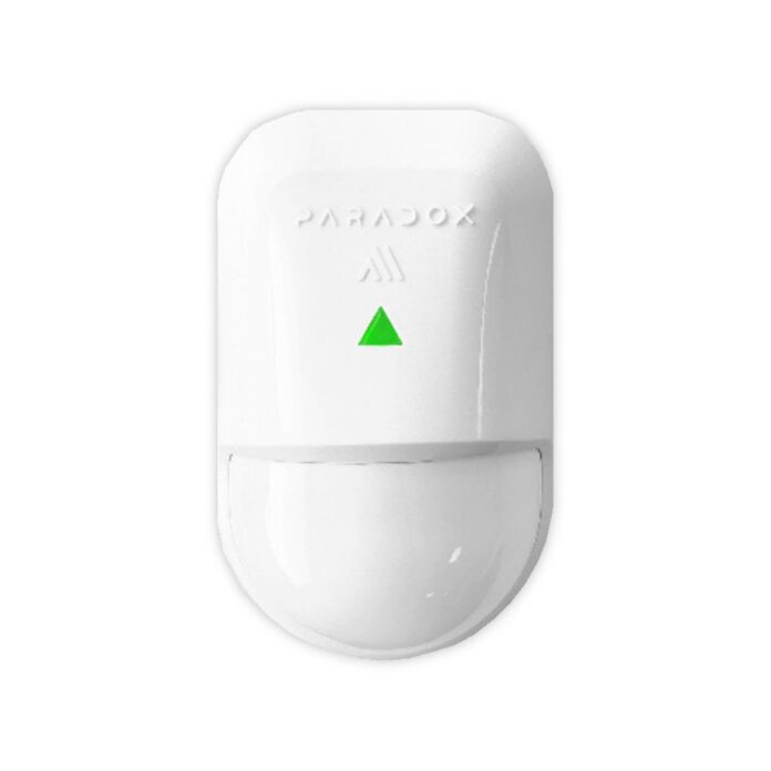 Detector de miscare wireless PIR Paradox PMD5M, 12 m, 110 grade, creep zone, senzor de temperatura, 868 MHz Detector de miscare wireless PIR Paradox PMD5M, 12 m, 110 grade, creep zone, senzor de temperatura, 868 MHz