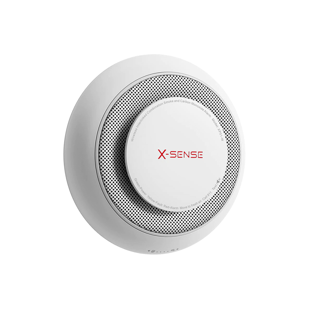 Detector de fum si monoxid de carbon X-Sense XP01-W, 915 MHz, UL217/UL2034, 10 ani Detector de fum si monoxid de carbon X-Sense XP01-W, 915 MHz, UL217/UL2034, 10 ani
