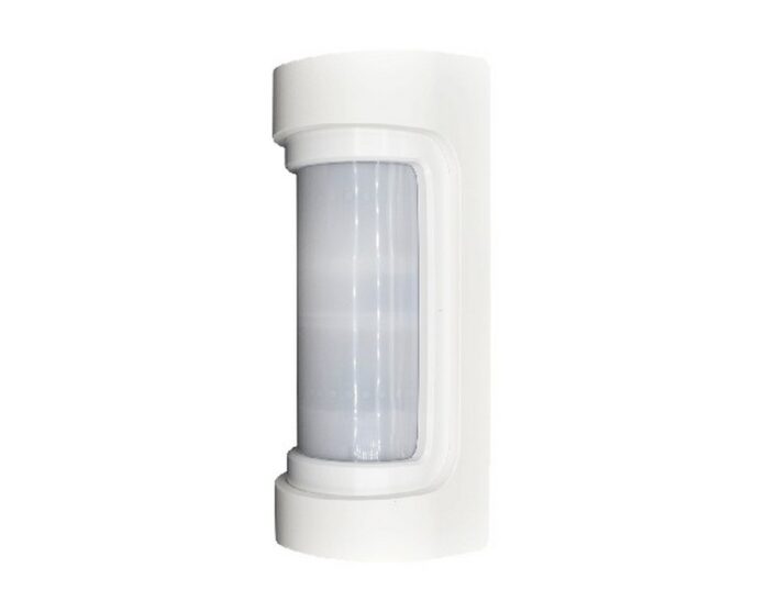 Detector de miscare exterior PIR si microunde, 16 zone, raza 12m, imunitate pet, anti-masking, Optex VX Shield VXS-DAM-X5(W)
