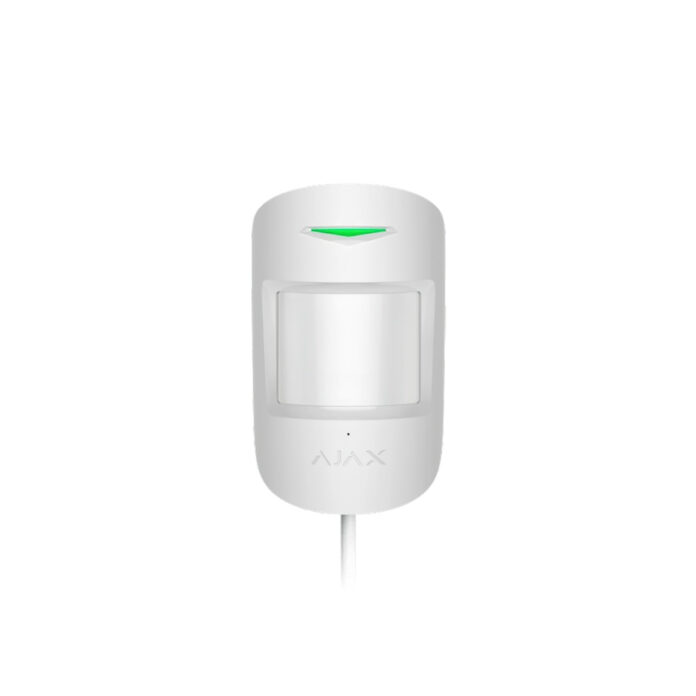 Detector de miscare PIR Ajax MotionProtect Plus Fibra WH, 12 m, 88 grade, pet immunity, 2000 m Detector de miscare PIR Ajax MotionProtect Plus Fibra WH, 12 m, 88 grade, pet immunity, 2000 m