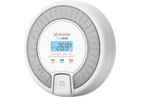 Detector standalone de monoxid de cardon X-Sense CO03D, cu afisaj alfanumeric, cu alarma, 3x baterii AA de 1.5V Detector standalone de monoxid de cardon X-Sense CO03D, cu afisaj alfanumeric, cu alarma, 3x baterii AA de 1.5V