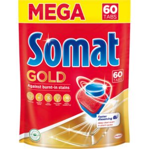 Detergent tablete pentru masina de spalat vase Somat Gold, 60 tablete Detergent tablete pentru masina de spalat vase Somat Gold, 60 tablete