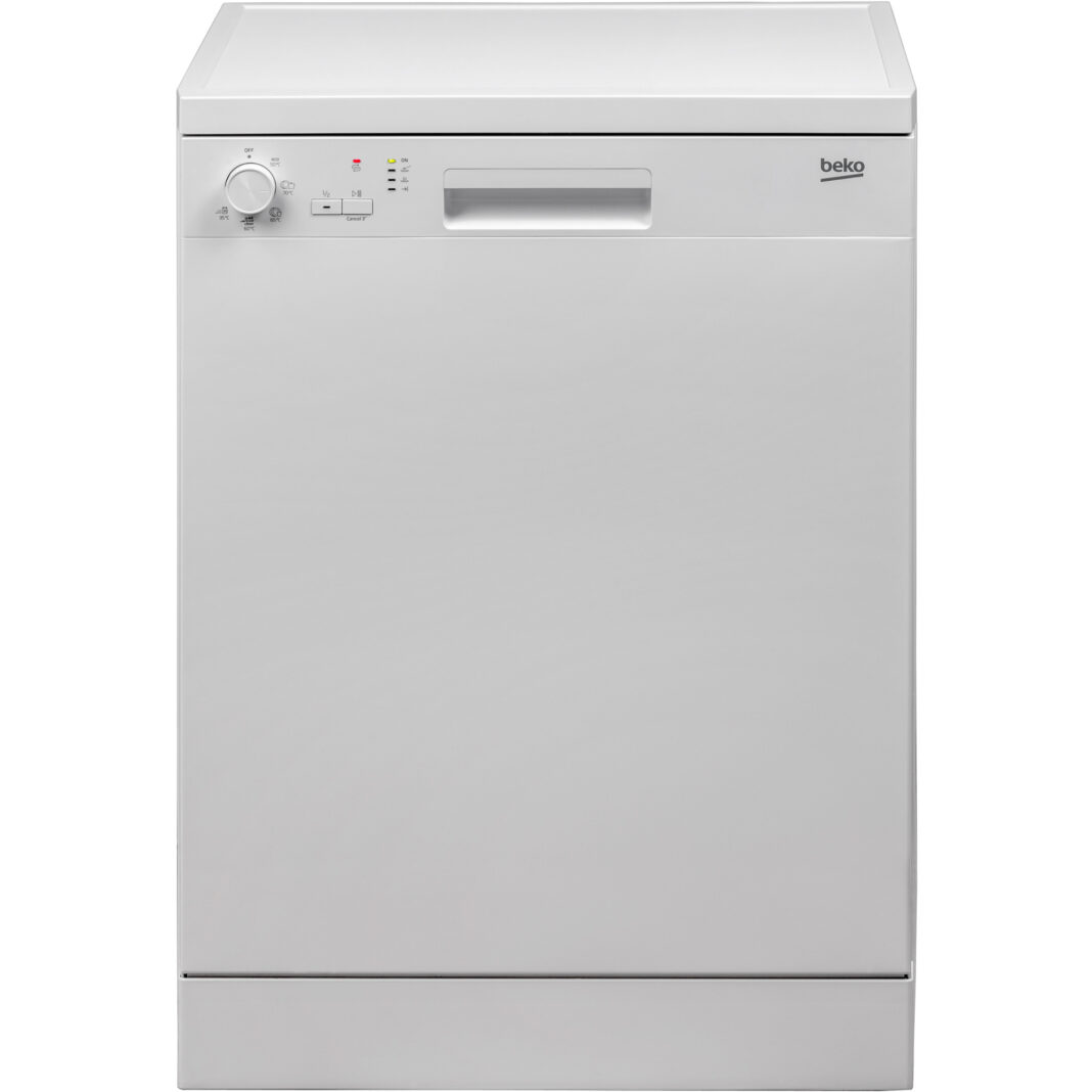 Masina de spalat vase Beko DFN05211W, 12 seturi, 5 programe, Clasa A+, 60 cm, Alb