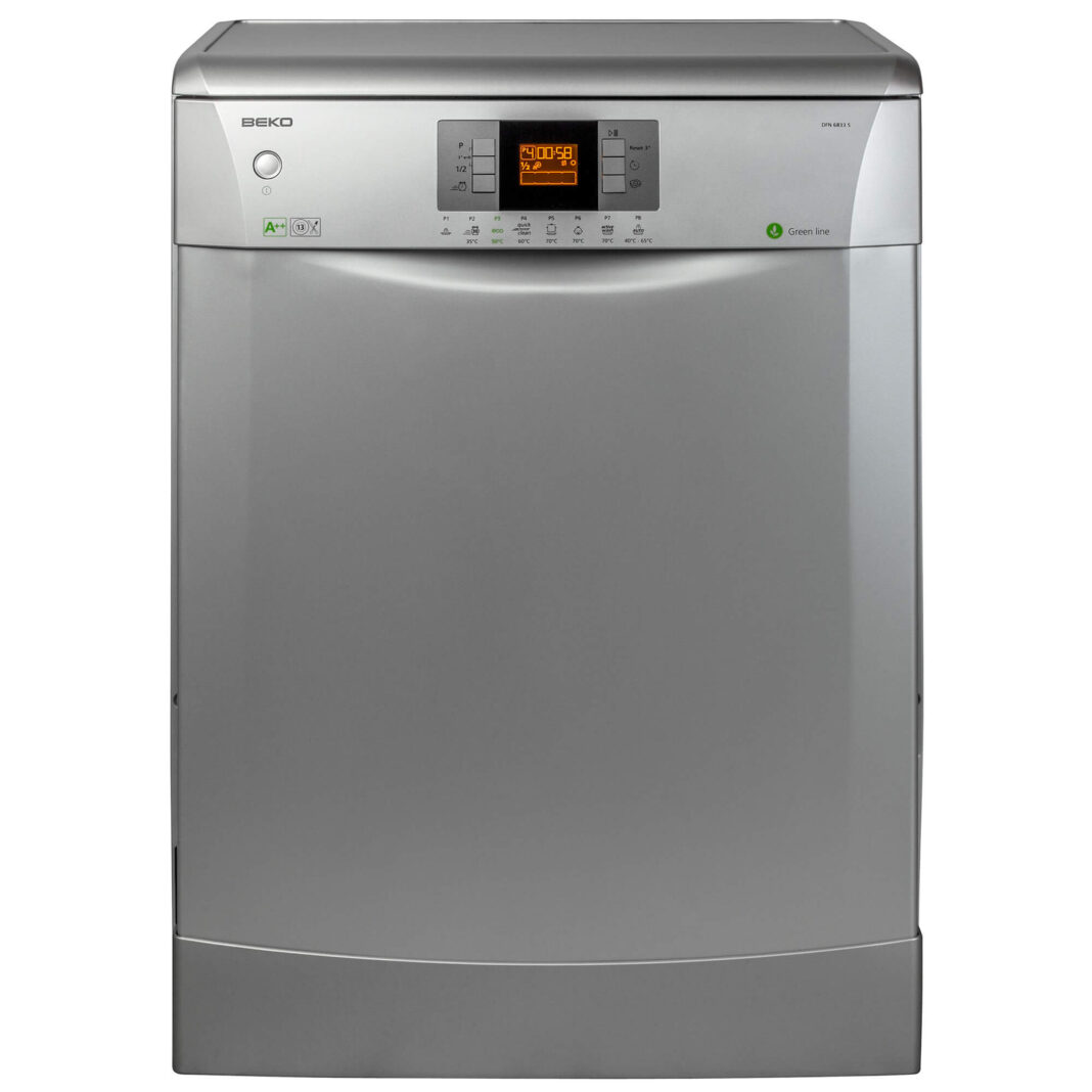 Masina de spalat vase Beko DFN6833S, 13 Seturi, 8 Programe, Clasa A++, 60 cm, Argintiu