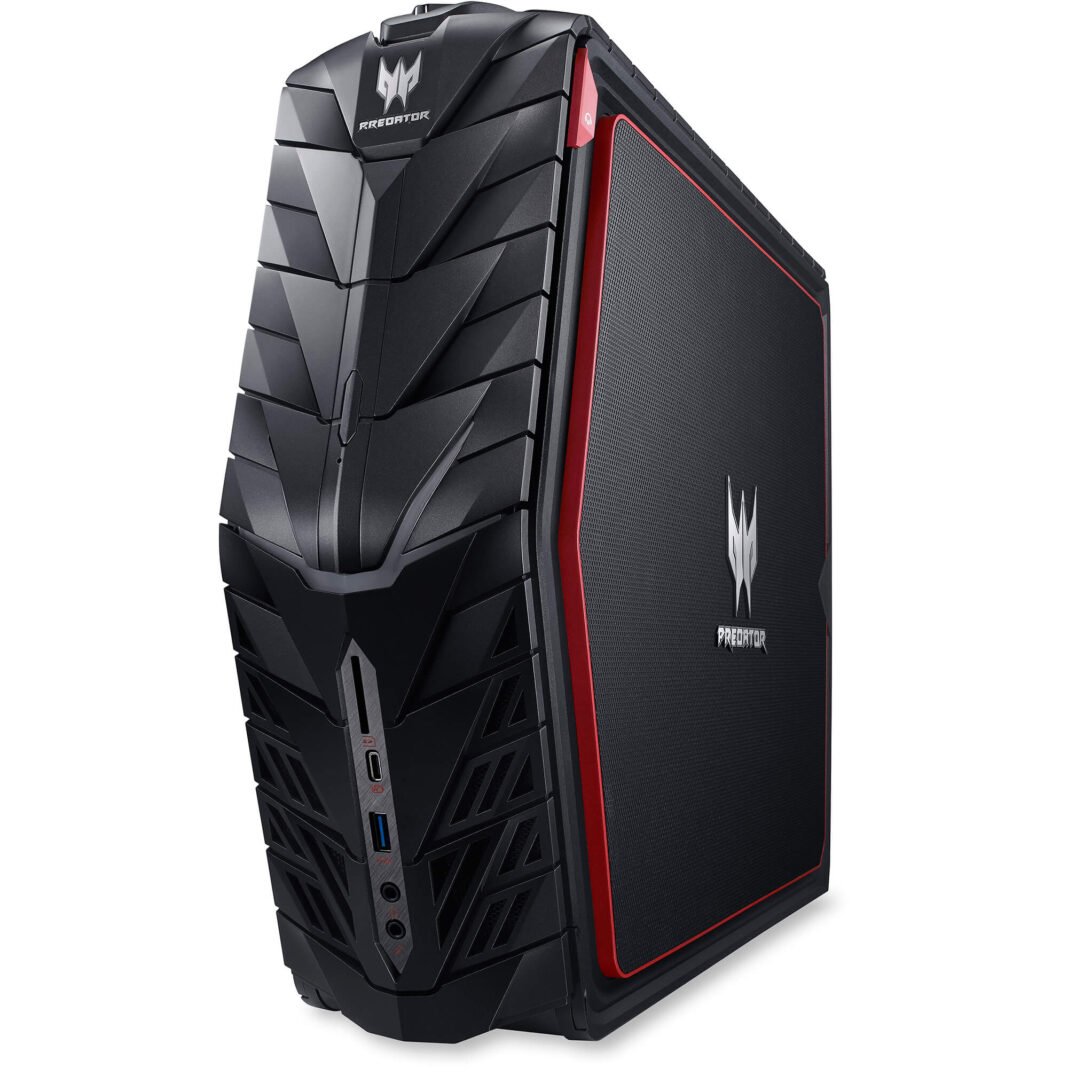 Sistem Desktop PC Gaming Acer Predator G1-710, Intel Core i7-6700, 16GB DDR4, HDD 3TB + SSD 256GB, GeForce GTX 1080, Windows 10 Home Sistem Desktop PC Gaming Acer Predator G1-710, Intel Core i7-6700, 16GB DDR4, HDD 3TB + SSD 256GB, GeForce GTX 1080, Windows 10 Home