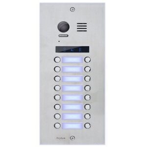 Videointerfon exterior modular DMR21-D16, 16 familii, ingropat, bloc Videointerfon exterior modular DMR21-D16, 16 familii, ingropat, bloc