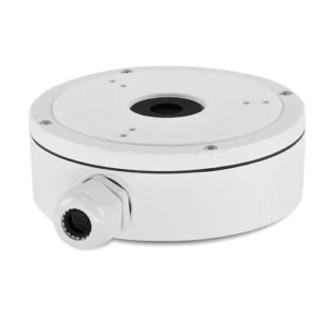 Doza de conexiuni, rotunda, aluminiu, pentru camerele de tip DOME Hikvision, diametru montaj 157mm, DS-1280ZJ-M Doza de conexiuni, rotunda, aluminiu, pentru camerele de tip DOME Hikvision, diametru montaj 157mm, DS-1280ZJ-M