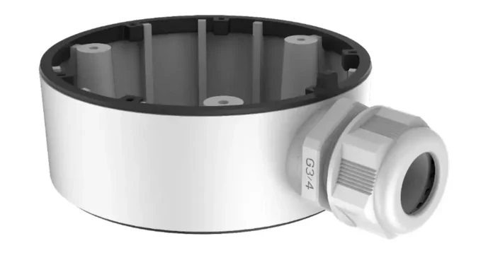Doza de conexiuni rotunda, aluminiu, diametru montaj 111mm, Hikvision DS-1280ZJ-TR13 Doza de conexiuni rotunda, aluminiu, diametru montaj 111mm, Hikvision DS-1280ZJ-TR13