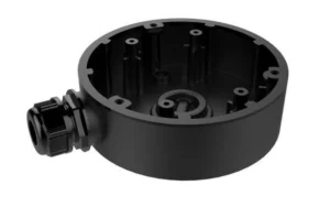 Doza de conexiuni rotunda Hikvision DS-1280ZJ-DM46(Black), diametru montaj 120mm, inaltime 36.2mm, din aluminiu, neagra Doza de conexiuni rotunda Hikvision DS-1280ZJ-DM46(Black), diametru montaj 120mm, inaltime 36.2mm, din aluminiu, neagra
