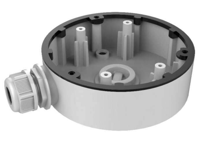 Doza din aluminiu pentru camere de supraveghere, Hikvision, diametru montaj 120mm, DS-1280ZJ-DM46 Doza din aluminiu pentru camere de supraveghere, Hikvision, diametru montaj 120mm, DS-1280ZJ-DM46