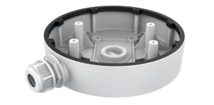 Cutie de distributie pentru camere de supraveghere Dome, diametru montaj 155mm, Hikvision DS-1280ZJ-DM55 Cutie de distributie pentru camere de supraveghere Dome, diametru montaj 155mm, Hikvision DS-1280ZJ-DM55
