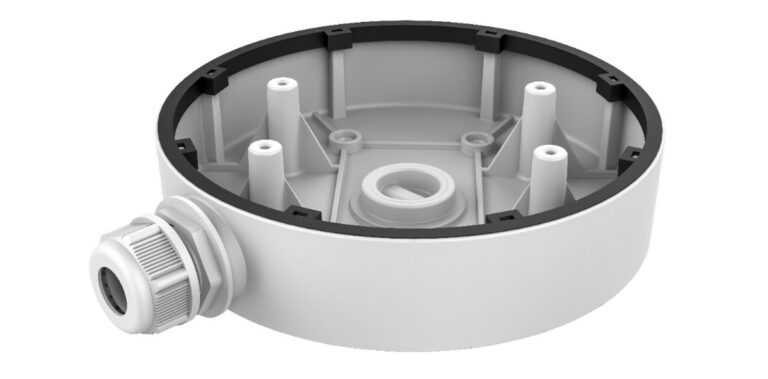 Cutie de distributie pentru camere de supraveghere Dome, diametru montaj 155mm, Hikvision DS-1280ZJ-DM55