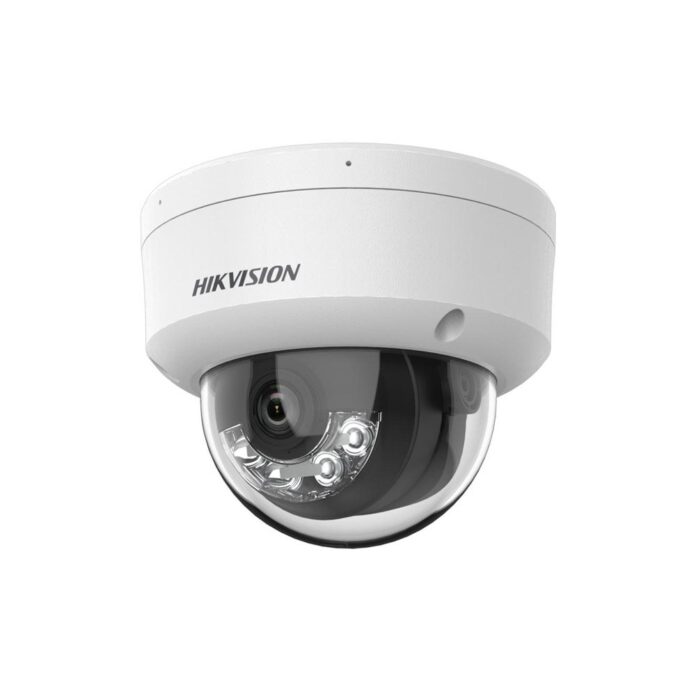 Camera supraveghere IP Dome Hikvision Hybrid Light DS-2CD1123G2-LIU, 2MP, 4 mm, IR/lumina alba 30 m, microfon, PoE Camera supraveghere IP Dome Hikvision Hybrid Light DS-2CD1123G2-LIU, 2MP, 4 mm, IR/lumina alba 30 m, microfon, PoE