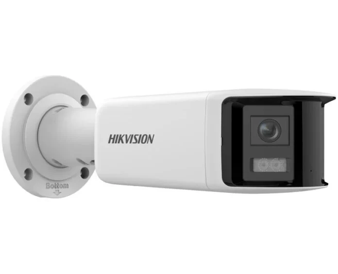 Camera IP panoramica, 6MP, 2 x 2.8mm, Acusense DarkFighter, IR 40m, Alarma, Hikvision DS-2CD2T66G2P-ISU/SL(2.8mm)(C) Camera IP panoramica, 6MP, 2 x 2.8mm, Acusense DarkFighter, IR 40m, Alarma, Hikvision DS-2CD2T66G2P-ISU/SL(2.8mm)(C)