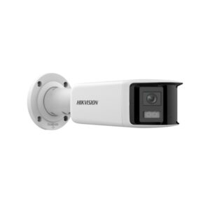 Camera supraveghere exterior IP panoramica AcuSense HikVision DS-2CD2T66G2PISUSL, 6 MP, 2 x 2.8 mm, IR 40 m, slot card, microfon si difuzor, PoE, stroboscop, sirena Camera supraveghere exterior IP panoramica AcuSense HikVision DS-2CD2T66G2PISUSL, 6 MP, 2 x 2.8 mm, IR 40 m, slot card, microfon si difuzor, PoE, stroboscop, sirena
