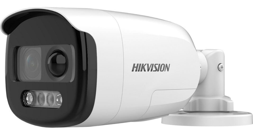 Camera TurboHD cu Alarma si senzor PIR, 2MP Full HD, LED 40m, 2.8mm, Microfon si Sirena, Hikvision DS-2CE12DF3T-PIRXOS-2.8 Camera TurboHD cu Alarma si senzor PIR, 2MP Full HD, LED 40m, 2.8mm, Microfon si Sirena, Hikvision DS-2CE12DF3T-PIRXOS-2.8