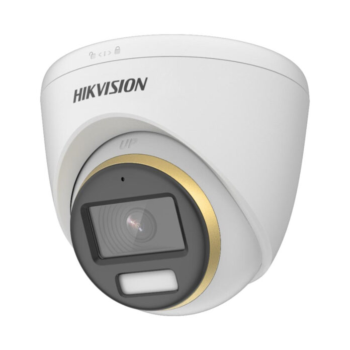Camera supraveghere Dome Hikvision ColorVu DS-2CE72DF3T-FS28, 2 MP, 2.8 mm, lumina alba 40 m, microfon Camera supraveghere Dome Hikvision ColorVu DS-2CE72DF3T-FS28, 2 MP, 2.8 mm, lumina alba 40 m, microfon