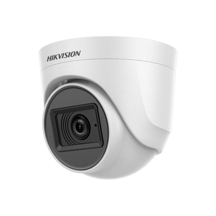 Camera supraveghere Dome HikVision TurboHD DS-2CE76H0T-ITPFS, 5 MP, 2.8 mm, IR 20 m, microfon Camera supraveghere Dome HikVision TurboHD DS-2CE76H0T-ITPFS, 5 MP, 2.8 mm, IR 20 m, microfon