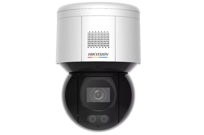 Camera PTZ IP, 4MP, 4mm, AcuSense, Alarma acustica si optica, LED 30m, Audio bidirectional, MicroSD, PoE, Hikvision DS-2DE3A400BW-DE(F1)(T5) Camera PTZ IP, 4MP, 4mm, AcuSense, Alarma acustica si optica, LED 30m, Audio bidirectional, MicroSD, PoE, Hikvision DS-2DE3A400BW-DE(F1)(T5)