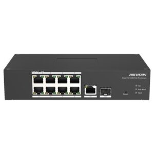 Switch Smart HIKVISION DS-3T1310P-SI-HS managed 8 porturi PoE, 2 porturi uplink SFP/RJ45 Switch Smart HIKVISION DS-3T1310P-SI-HS managed 8 porturi PoE, 2 porturi uplink SFP/RJ45