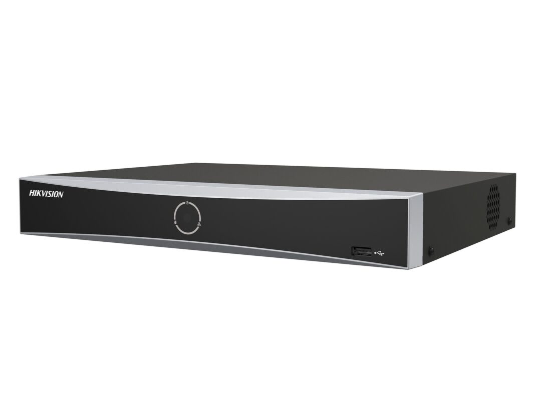 NVR 16 canale AcuSense Hikvision DS-7616NXI-K1(D), 4K 8MP, latime banda 160Mbps, 1 port SATA