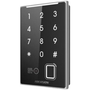 Cititor de proximitate MIFAR HIKVISION DS-K1109DKFB-QR, amprenta, cod QR, Wiegand, RS-485, tastatura integrata Cititor de proximitate MIFAR HIKVISION DS-K1109DKFB-QR, amprenta, cod QR, Wiegand, RS-485, tastatura integrata