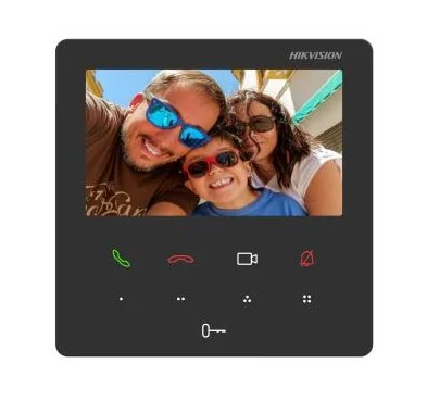Monitor videointerfon TCP/IP Wireless Hikvision DS-KH6110-WE1, TFT, LCD 4.3 inch, 9 butoane, PoE Monitor videointerfon TCP/IP Wireless Hikvision DS-KH6110-WE1, TFT, LCD 4.3 inch, 9 butoane, PoE