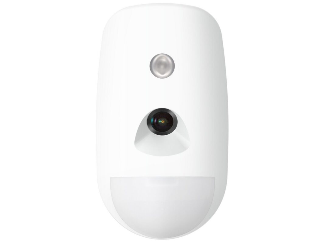 Detector cu PIR si camera Hikvision, 2MP, RS-485, pana la 12m, imunitate la animale de pana la 24kg, compatibil cu AX Hybrid PRO, DS-PD501PC12