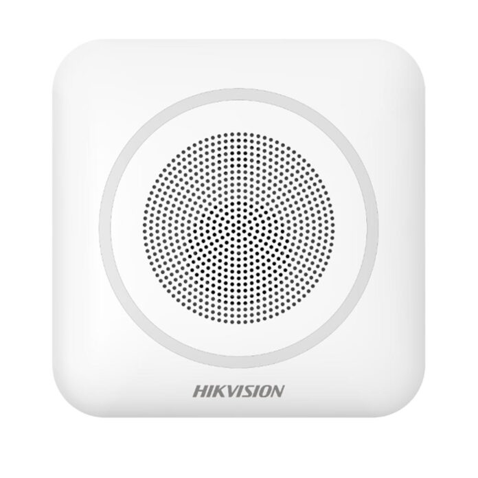 Sirena stroboscopica wireless de interior Hikvision AX PRO DS-PS1-II-WE, 110 dB, 868 MHz, RF 1000 m, LED Albastru Sirena stroboscopica wireless de interior Hikvision AX PRO DS-PS1-II-WE, 110 dB, 868 MHz, RF 1000 m, LED Albastru