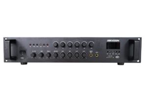 Amplificator analog adresare publica Hikvision DS-QAE0A240G1-VB6, 240W, 6 zone, 4-16 ohm, 70/110V, Bluetooth, USB 2.0, SD, 2 intrari microfon 6.3mm Amplificator analog adresare publica Hikvision DS-QAE0A240G1-VB6, 240W, 6 zone, 4-16 ohm, 70/110V, Bluetooth, USB 2.0, SD, 2 intrari microfon 6.3mm