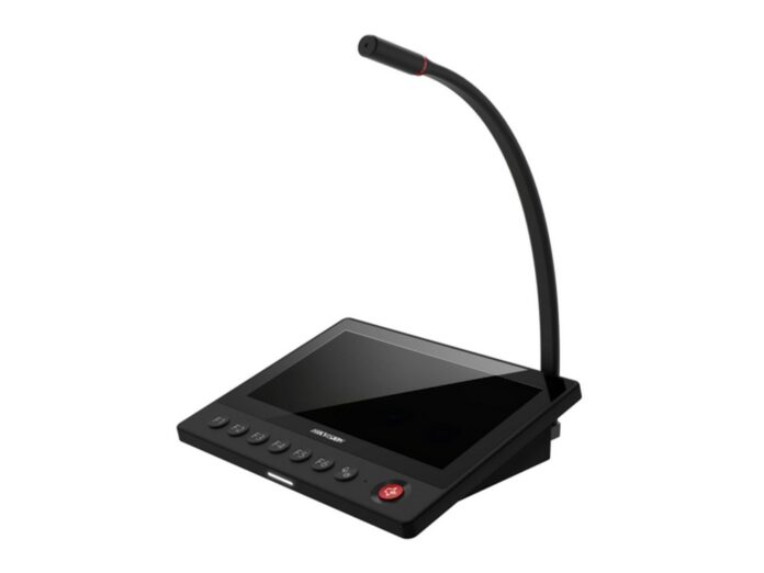 Microfon adresare publica Hikvision DS-QAZ1MP7G1, ecran tactil IPS 7 inch, PoE, TTS, difuzare live/programata/urgenta, intrare MIC 3.5mm, Microfon adresare publica Hikvision DS-QAZ1MP7G1, ecran tactil IPS 7 inch, PoE, TTS, difuzare live/programata/urgenta, intrare MIC 3.5mm,