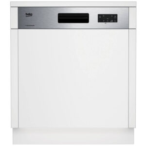 Masina de spalat vase semi-incorporabila Beko DSN15420X, 14 seturi, 5 programe, Clasa A++ Masina de spalat vase semi-incorporabila Beko DSN15420X, 14 seturi, 5 programe, Clasa A++