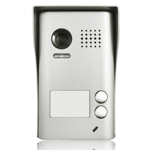 Videointerfon de exterior DT602SD-C-RH, 2 familii, aplicat, vila Videointerfon de exterior DT602SD-C-RH, 2 familii, aplicat, vila