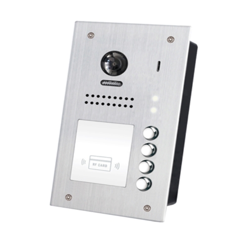 Videointerfon de exterior DT607F-ID-S4, RFID, 320 utilizatori, 4 abonati Videointerfon de exterior DT607F-ID-S4, RFID, 320 utilizatori, 4 abonati