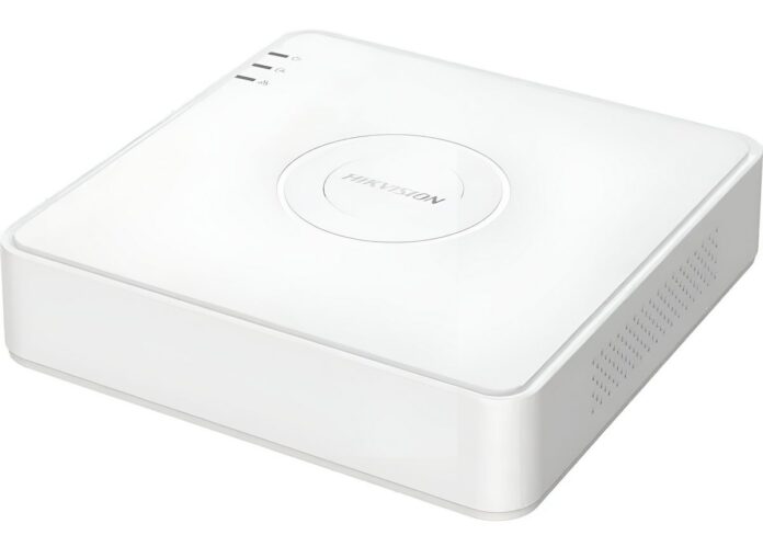 DVR 4 canale Hikvision iDS-7104HUHI-M1/S(E), 5MP 2K+, AcuSense, 96 Mbps, 1x port SATA, Audio prin coaxial