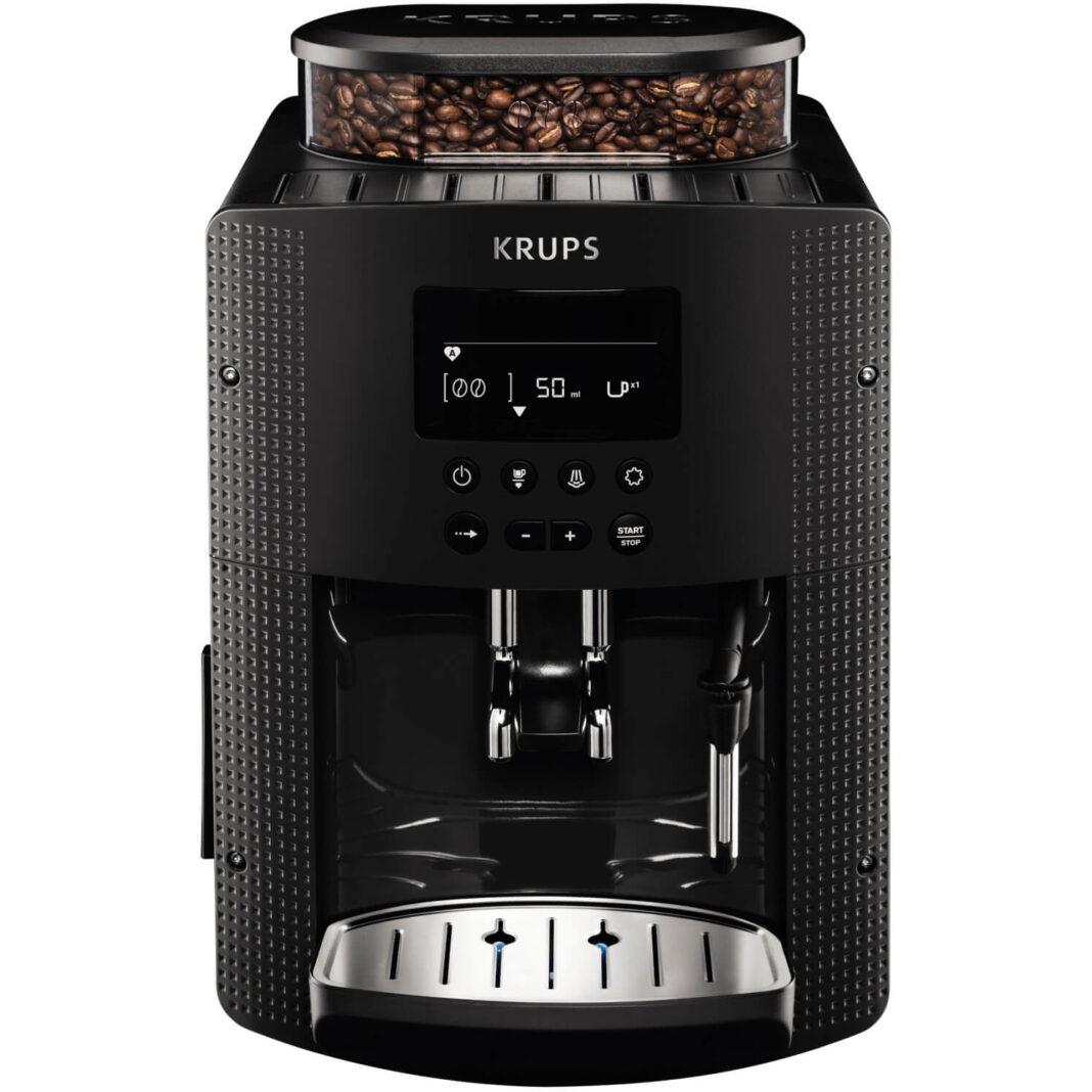 Espressor automat Krups EA815B70, 1450 W, 1.7 L, 15 bar, Negru