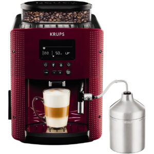 Espressor automat Krups EA816570, 1450 W, 1.7 L, 15 bar, Visiniu Espressor automat Krups EA816570, 1450 W, 1.7 L, 15 bar, Visiniu