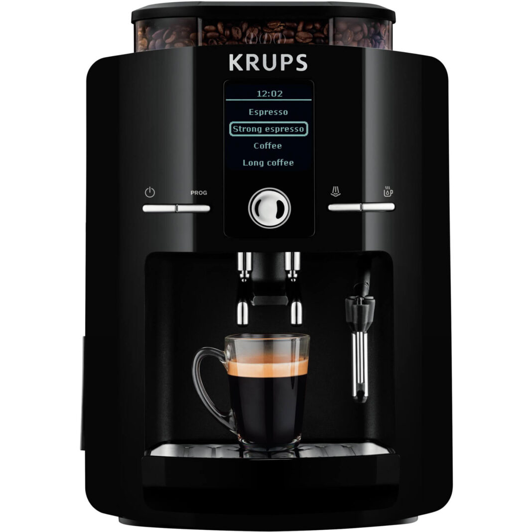 Espressor Krups EA8250PE, 1.8 l, 15 bari, negru Espressor Krups EA8250PE, 1.8 l, 15 bari, negru