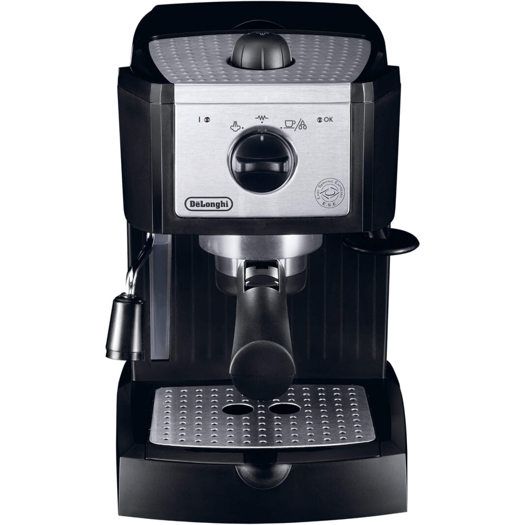Espressor manual DeLonghi EC156.B, 1100 W, 1 L, 15 bar, Negru Espressor manual DeLonghi EC156.B, 1100 W, 1 L, 15 bar, Negru