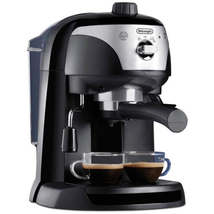 Espressor manual DeLonghi EC221.B, 1050 W, 1 L, 15 bar, Negru Espressor manual DeLonghi EC221.B, 1050 W, 1 L, 15 bar, Negru