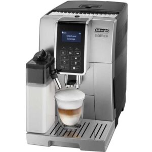 Espressor automat DeLonghi Dinamica ECAM 350.55.SB, 1450 W, 15 bar, Argintiu/Negru Espressor automat DeLonghi Dinamica ECAM 350.55.SB, 1450 W, 15 bar, Argintiu/Negru
