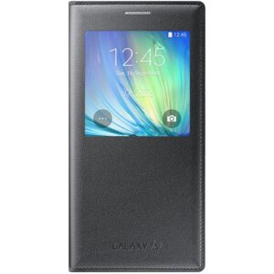 Husa S-View Samsung EF-CA700BCEGWW pentru Galaxy A7, Negru Husa S-View Samsung EF-CA700BCEGWW pentru Galaxy A7, Negru
